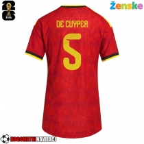 Ženske Nogometnih dresov Belgija Maxim De Cuyper #5 Domači SP 2026 Kratki rokavi